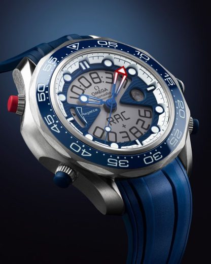 Omega America's Cup Seamaster Regatta 46,75 mm, titan på gummiband 216.92.46.79.10.001 - Bild 6