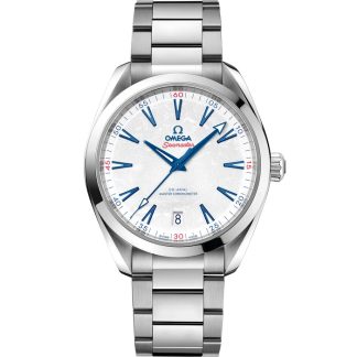 Omega Beijing 2022 Seamaster Aqua Terra 150M 41 mm, stål på stål 522.10.41.21.04.001
