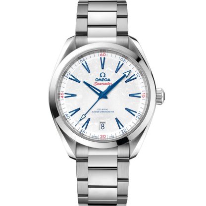 Omega Beijing 2022 Seamaster Aqua Terra 150M 41 mm, stål på stål 522.10.41.21.04.001