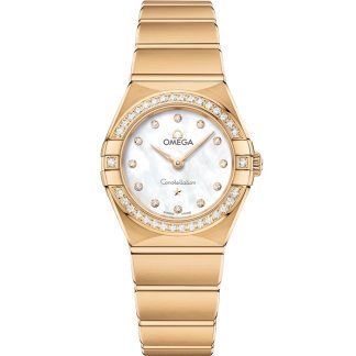 Omega Constellation 25 mm, gult guld på gult guld 131.55.25.60.55.002