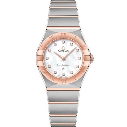Omega Constellation 25 mm, stål - Sedna™ guld på stål - Sedna™ guld 131.20.25.60.55.001