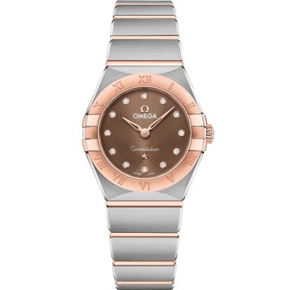 Omega Constellation 25 mm, stål - Sedna™ guld på stål - Sedna™ guld 131.20.25.60.63.001