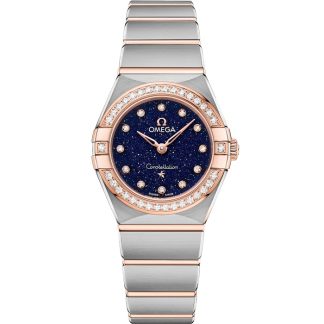 Omega Constellation 25 mm, stål - Sedna™ guld på stål - Sedna™ guld 131.25.25.60.53.002
