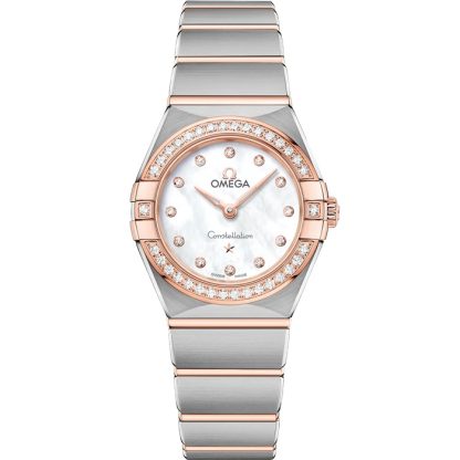 Omega Constellation 25 mm, stål - Sedna™ guld på stål - Sedna™ guld 131.25.25.60.55.001