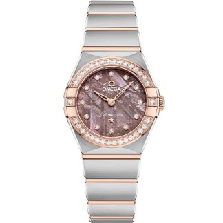Omega Constellation 25 mm, stål - Sedna™-guld på stål - Sedna™-guld 131.25.25.60.99.001
