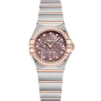 Omega Constellation 25 mm, stål - Sedna™-guld på stål - Sedna™-guld 131.25.25.60.99.001