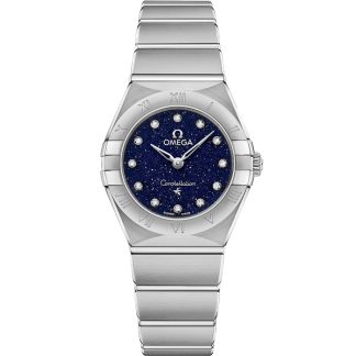 Omega Constellation 25 mm, stål på stål 131.10.25.60.53.001