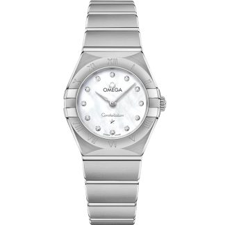 Omega Constellation 25 mm, stål på stål 131.10.25.60.55.001