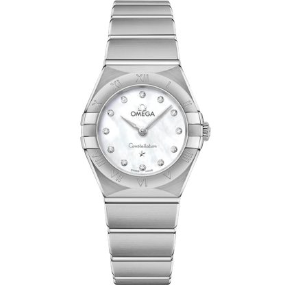 Omega Constellation 25 mm, stål på stål 131.10.25.60.55.001