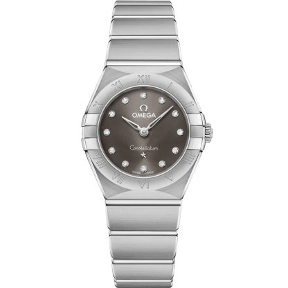 Omega Constellation 25 mm, stål på stål 131.10.25.60.56.001