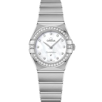 Omega Constellation 25 mm, stål på stål 131.15.25.60.55.001