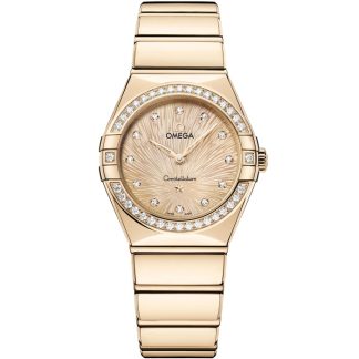 Omega Constellation 28 mm, Moonshine™-guld på Moonshine™-guld 131.55.28.60.58.001