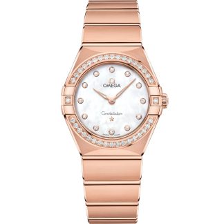 Omega Constellation 28 mm, Sedna™ guld på Sedna™ guld 131.55.28.60.55.001