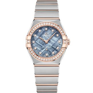 Omega Constellation 28 mm, stål - Sedna™-guld på stål - Sedna™-guld 131.25.28.60.99.001
