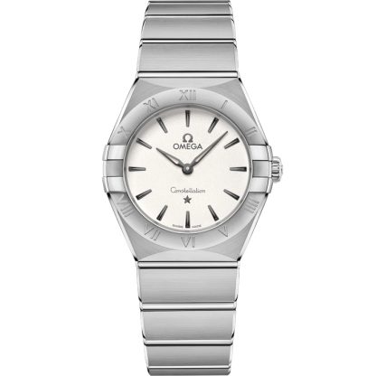 Omega Constellation 28 mm, stål på stål 131.10.28.60.02.001