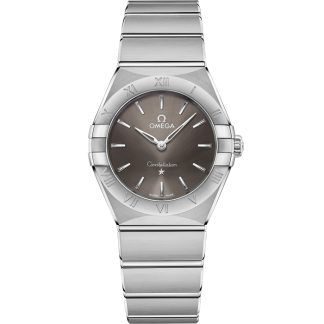Omega Constellation 28 mm, stål på stål 131.10.28.60.06.001