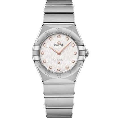Omega Constellation 28 mm, stål på stål 131.10.28.60.52.001