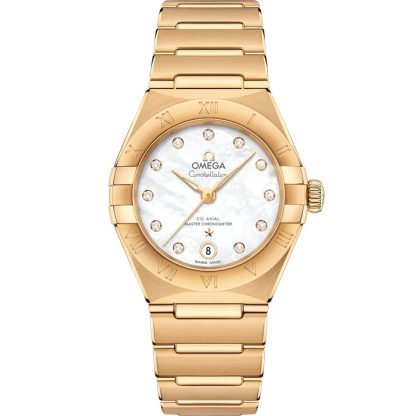 Omega Constellation 29 mm, gult guld på gult guld 131.50.29.20.55.002