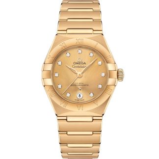 Omega Constellation 29 mm, gult guld på gult guld 131.50.29.20.58.001