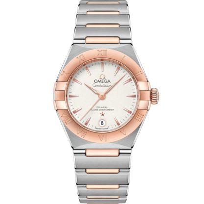 Omega Constellation 29 mm, stål - Sedna™ guld på stål - Sedna™ guld 131.20.29.20.02.001