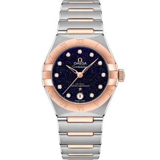 Omega Constellation 29 mm, stål - Sedna™-guld på stål - Sedna™-guld 131.20.29.20.53.002