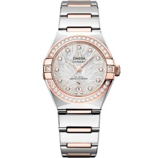 Omega Constellation 29 mm, stål - Sedna™ guld på stål - Sedna™ guld 131.25.29.20.52.003