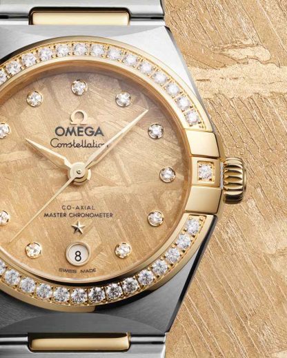 Omega Constellation 29 mm, stål - gult guld på stål - gult guld 131.25.29.20.99.002 - Bild 3