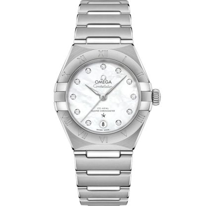Omega Constellation 29 mm, stål på stål 131.10.29.20.55.001