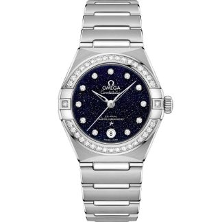 Omega Constellation 29 mm, stål på stål 131.15.29.20.53.001