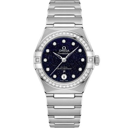 Omega Constellation 29 mm, stål på stål 131.15.29.20.53.001