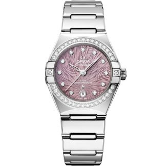 Omega Constellation 29 mm, stål på stål 131.15.29.20.60.001