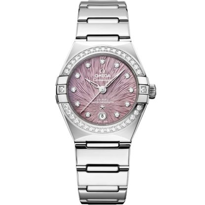 Omega Constellation 29 mm, stål på stål 131.15.29.20.60.001
