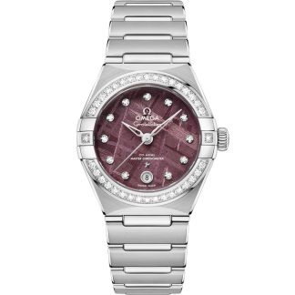 Omega Constellation 29 mm, stål på stål 131.15.29.20.99.001