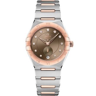 Omega Constellation 34 mm, stål - Sedna™ guld på stål - Sedna™ guld 131.20.34.20.63.001