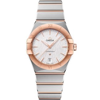 Omega Constellation 36 mm, stål - Sedna™-guld på stål - Sedna™-guld 131.20.36.60.02.001