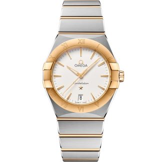 Omega Constellation 36 mm, stål - gult guld på stål - gult guld 131.20.36.60.02.002