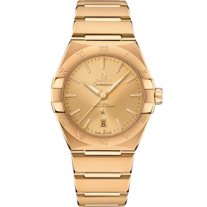 Omega Constellation 39 mm, gult guld på gult guld 131.50.39.20.08.001
