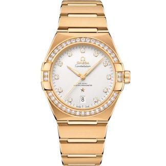 Omega Constellation 39 mm, gult guld på gult guld 131.55.39.20.52.002