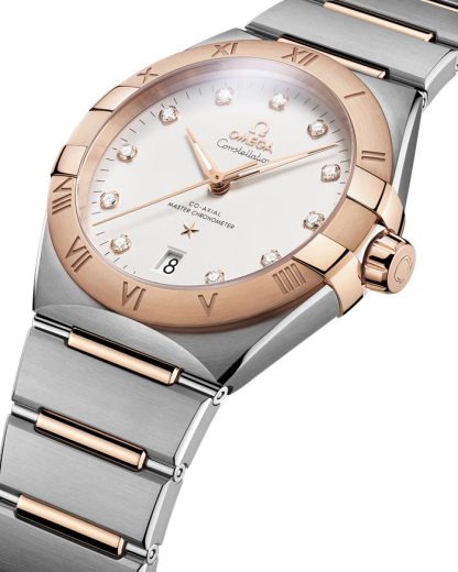 Omega Constellation 39 mm, stål - Sedna™-guld på stål - Sedna™-guld 131.20.39.20.52.001 - Bild 3