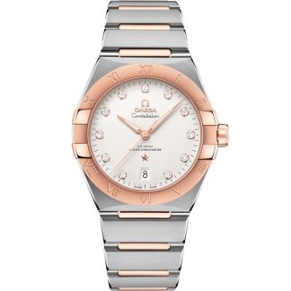 Omega Constellation 39 mm, stål - Sedna™-guld på stål - Sedna™-guld 131.20.39.20.52.001