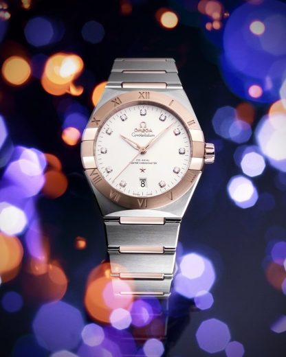 Omega Constellation 39 mm, stål - Sedna™-guld på stål - Sedna™-guld 131.20.39.20.52.001 - Bild 6