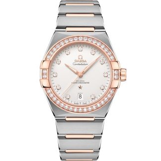 Omega Constellation 39 mm, stål - Sedna™ guld på stål - Sedna™ guld 131.25.39.20.52.001