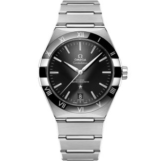 Omega Constellation 41 mm, stål på stål 131.30.41.21.01.001