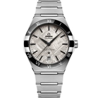 Omega Constellation 41 mm, stål på stål 131.30.41.21.99.001