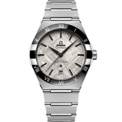 Omega Constellation 41 mm, stål på stål 131.30.41.21.99.001