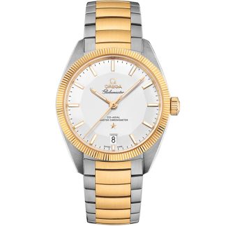 Omega Constellation Globemaster 39 mm, stål - gult guld på stål - gult guld 130.20.39.21.02.001