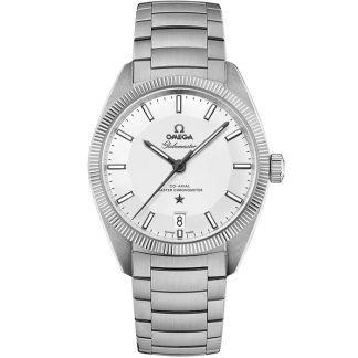 Omega Constellation Globemaster 39 mm, stål på stål 130.30.39.21.02.001