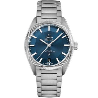 Omega Constellation Globemaster 39 mm, stål på stål 130.30.39.21.03.001