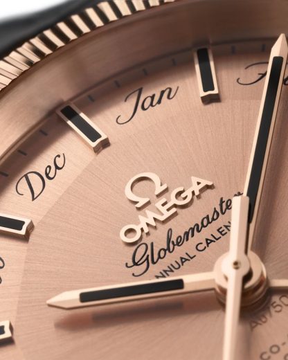 Omega Constellation Globemaster 41 mm, Sedna™ guld på läderrem 130.53.41.22.99.002 - Bild 3