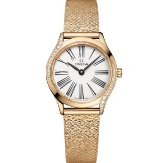 Omega De Ville Mini Trésor 26 mm, Moonshine™ guld på Moonshine™ guld 428.55.26.60.04.001
